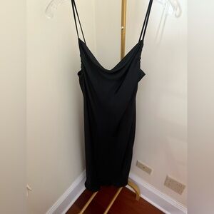 Zara Black Backless Dress